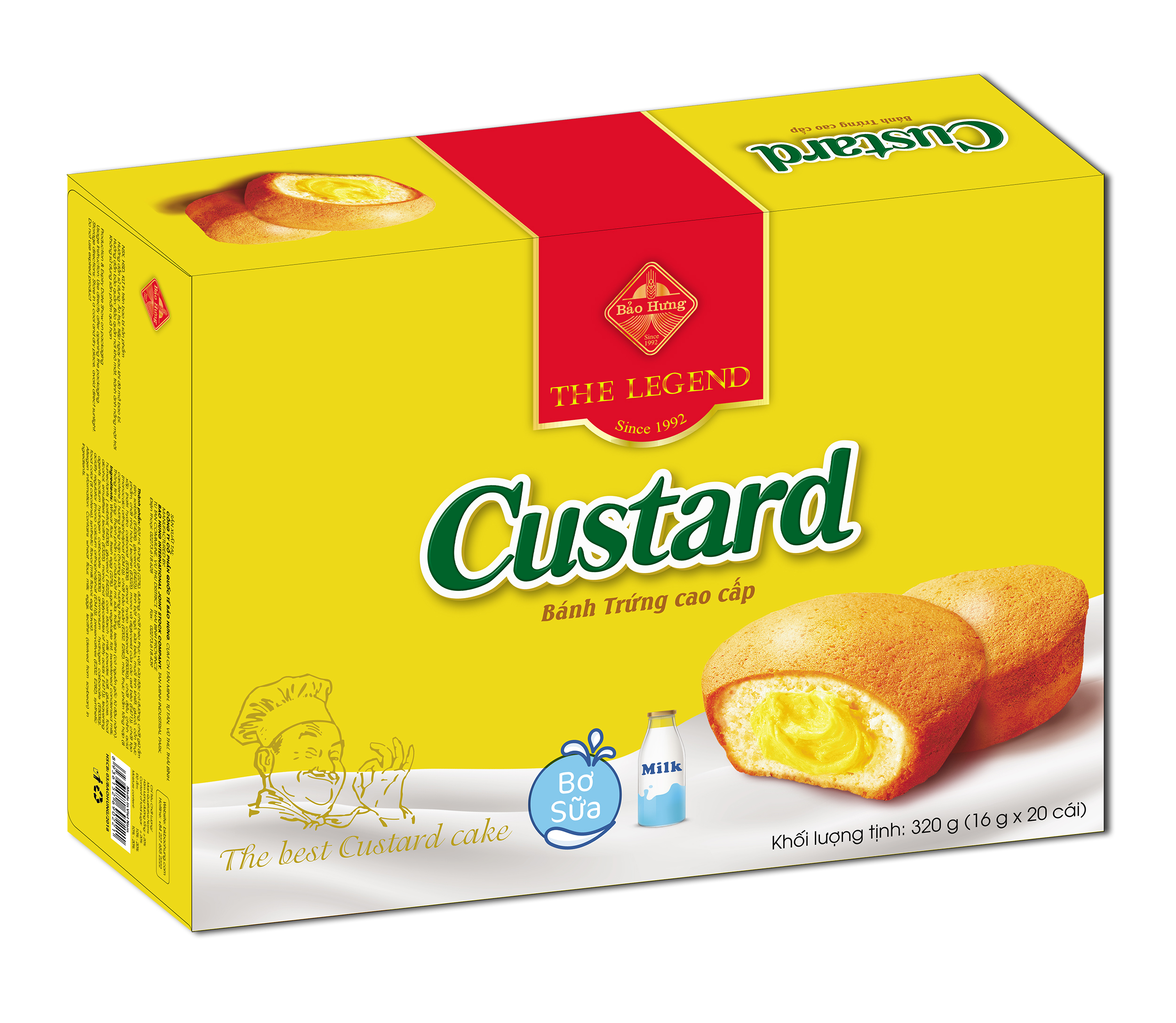 Bánh Custard 320g