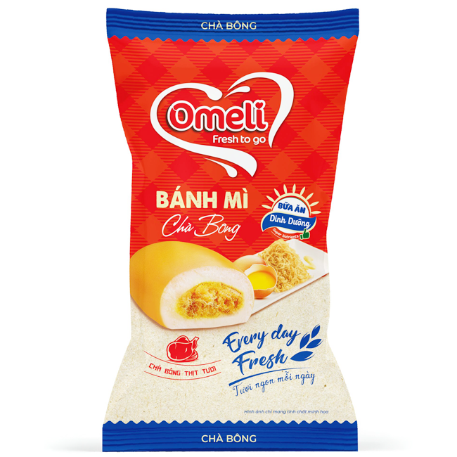 Bánh Mì Chà Bông Omeli